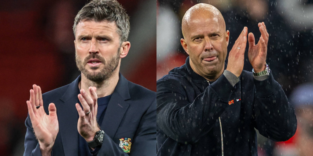 Michael Carrick, Arne Slot, Manchester United, Liverpool