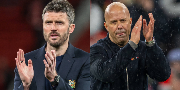 Michael Carrick, Arne Slot, Manchester United, Liverpool