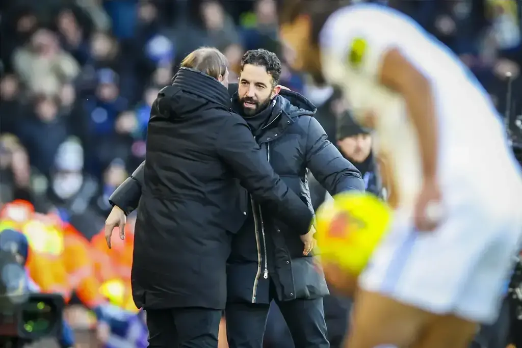 Ruben Amorim is clearly waiting to get revenge on Man Utd