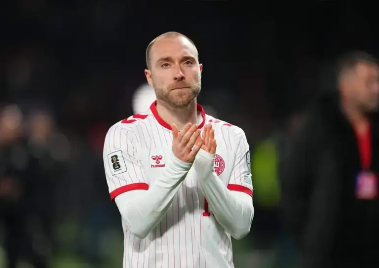 Breaking: Ex Man Utd star Christian Eriksen collapses on international duty
