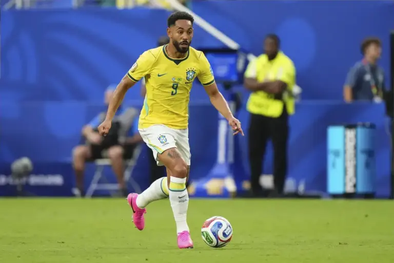 Matheus Cunha And Casemiro Hand Manchester United A Brazil Knockout Test