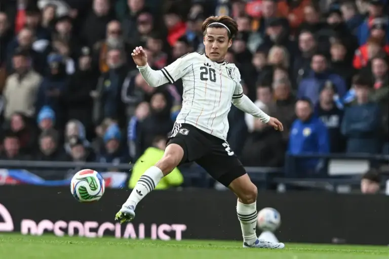 Manchester United Track Kaishu Sano Transfer After Japan Midfielder Scores Against Brazil