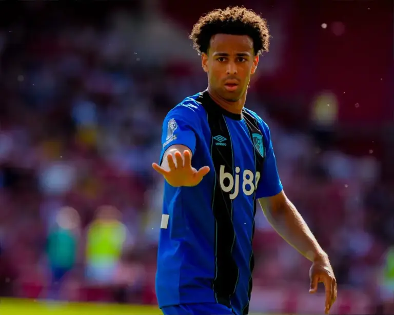 Tyler Adams in action for his current club amid Manchester United transfer interest