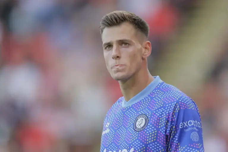 Radek Vitek in Manchester United training kit