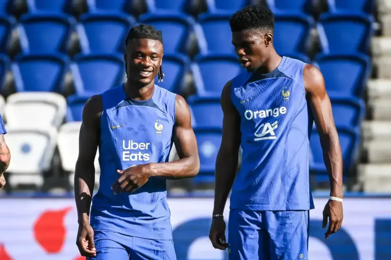 Manchester United keeping tabs on Real Madrid duo Camavinga and Tchouameni