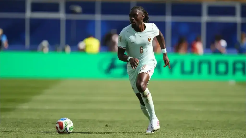Manu Kone transfer news: Manu Koné playing for France national team